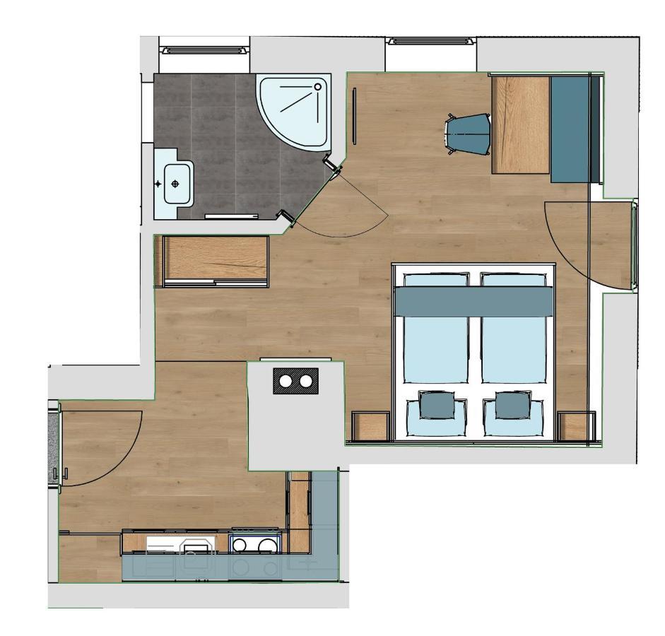Appartamento Haus Hubertus Galtür Esterno foto